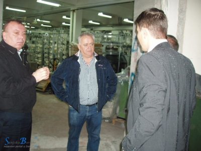 Zamjenik ministra gospodarstva Alen Leverić u tvornici trikotaže Neda Senj
