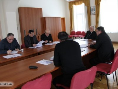 Sjednica Zbora savjetnika (Konzultora) i godišnji sastanak dekana Gospićko-senjske biskupije