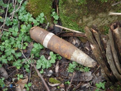 Pronađena minobacačka mina i topovsko zrno