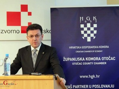 Burilović u Otočcu o trendovima hrvatskoga gospodarstva i rastu BDP-a
