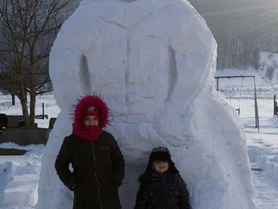 Nisu to obični snjegovići  već prave snježne skulpture