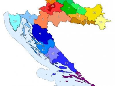 BDP po hrvatskim županijama