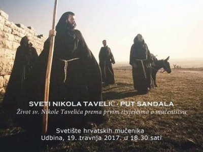Sv. Nikola Tavelić - izložba na Udbini