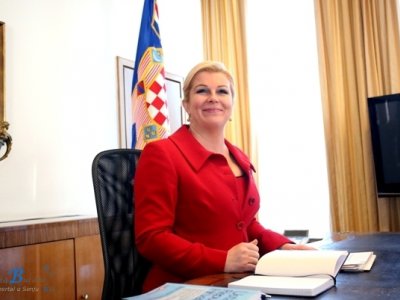 Predsjednica Kolinda Grabar-Kitarović danas u Senju 