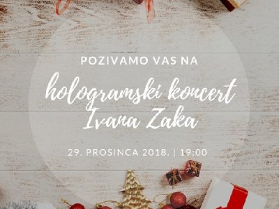 U subotu večer hologramski koncert Ivana Zaka na Plitvicama