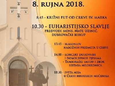 Prednajava - Dan hrvatskih mučenika 8. rujna