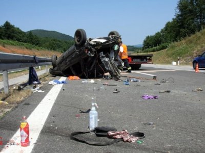 Smrtni danak na autocesti kod Brinja
