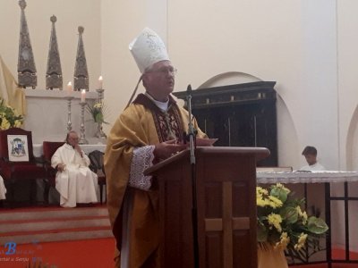 Biskup Križić na proslavi Velike Gospe u Senju