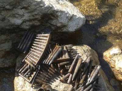 Ispod Kaluđerovačkog mosta pronađeno 5 bombi i 2.112 komada raznog streljiva