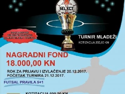 Još do srijede prijave za malonogometni turnir Mario Cvitković Maka