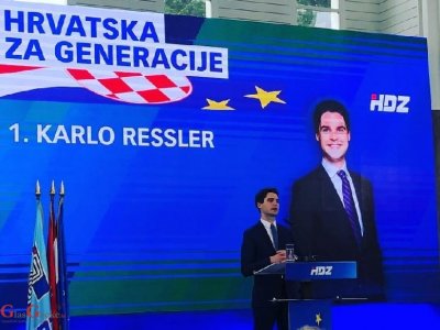Kandidati HDZ-a za izbore za EU parlament danas u Korenici i Gospiću 