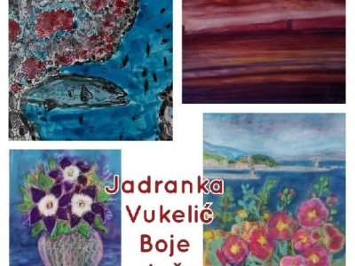 "Boja duše" - samostalna izložba Jadranke Vukelić 