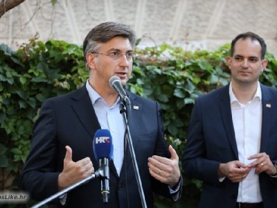 Predsjednik HDZ-a Andrej Plenković s Malenicom i Pavićem sutra u Gospiću 