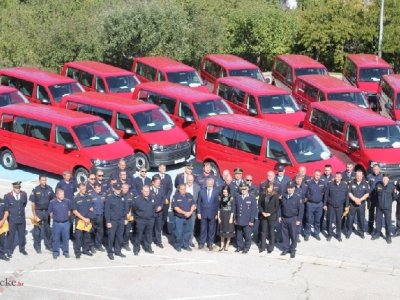 17 novih vozila Hrvatskoj vatrogasnoj zajednici