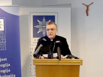 Govor kardinala Bozanića na otvaranju ciklusa "Put suverenosti" na HKS-u