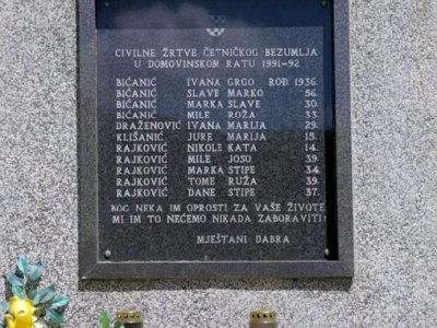21. studenoga - prisjećenje na žrtve u Dabru