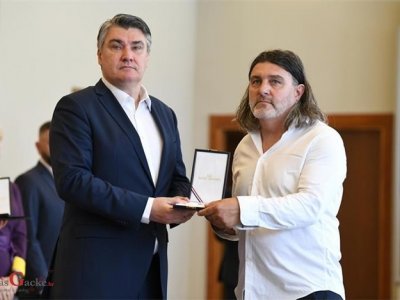 Predsjednik Milanović odlikovao darivatelje krvi