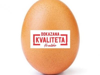 Priznata druga oznaka iz nacionalnog sustava kvalitete „Dokazana kvaliteta - Hrvatska“ za konzumna jaja