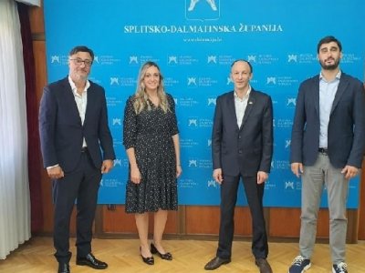 Župan Ličko senjske županije Ernest Petry posjetio Splitsko dalmatinsku županiju