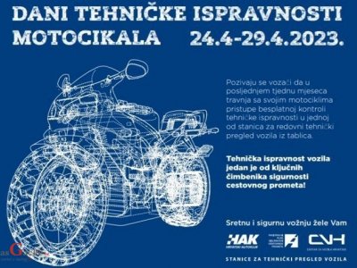 Dani tehničke ispravnosti motocikala 2023.
