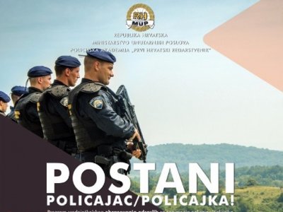 Natječaj za Program srednjoškolskog obrazovanja odraslih za zanimanje policajac