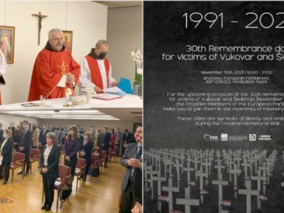 Misa u Europskom parlamentu u povodu Dana sjećanja na žrtve Domovinskog rata i Dana sjećanja na žrtvu Vukovara i Škabrnje